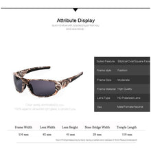 2016 Camouflage HD Polarized Sunglasses Unisex
